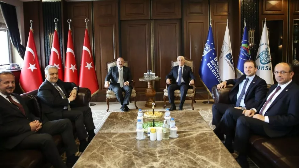 Mustafa Bozbey - AK Parti Bursa Milletvekilleri Sayın Mustafa Varank, Ayhan Salman, Refik Özen, Ahmet Kılıç ve Mustafa Yavuz Hayırlı Olsun Ziyaretinde Bulundular