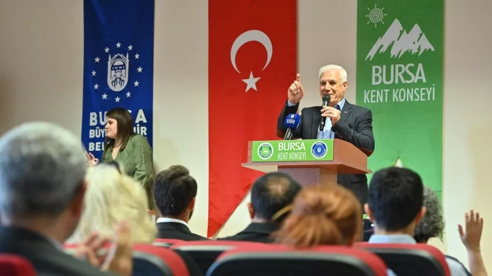 Mustafa Bozbey - Bursa Gönüllüleri Değerlendirme Toplantısı
